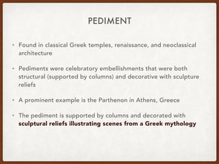 Pedient HISTORY: Greek Sacred Architecture 1.0 | PDF