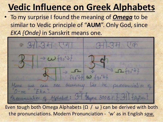 Sanskrit Origin Of Ancient Greek Script
