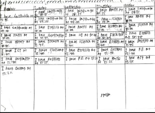 Task 3 - School subjects & timetables (Greece)