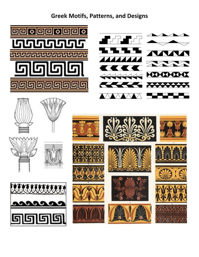 Greek vase shapes worksheets PDF