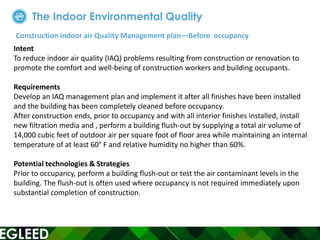Iaq Plan Sample Green building presentation | PDF