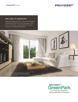 Provident Green Park | Upcoming Projects in Coimbatore