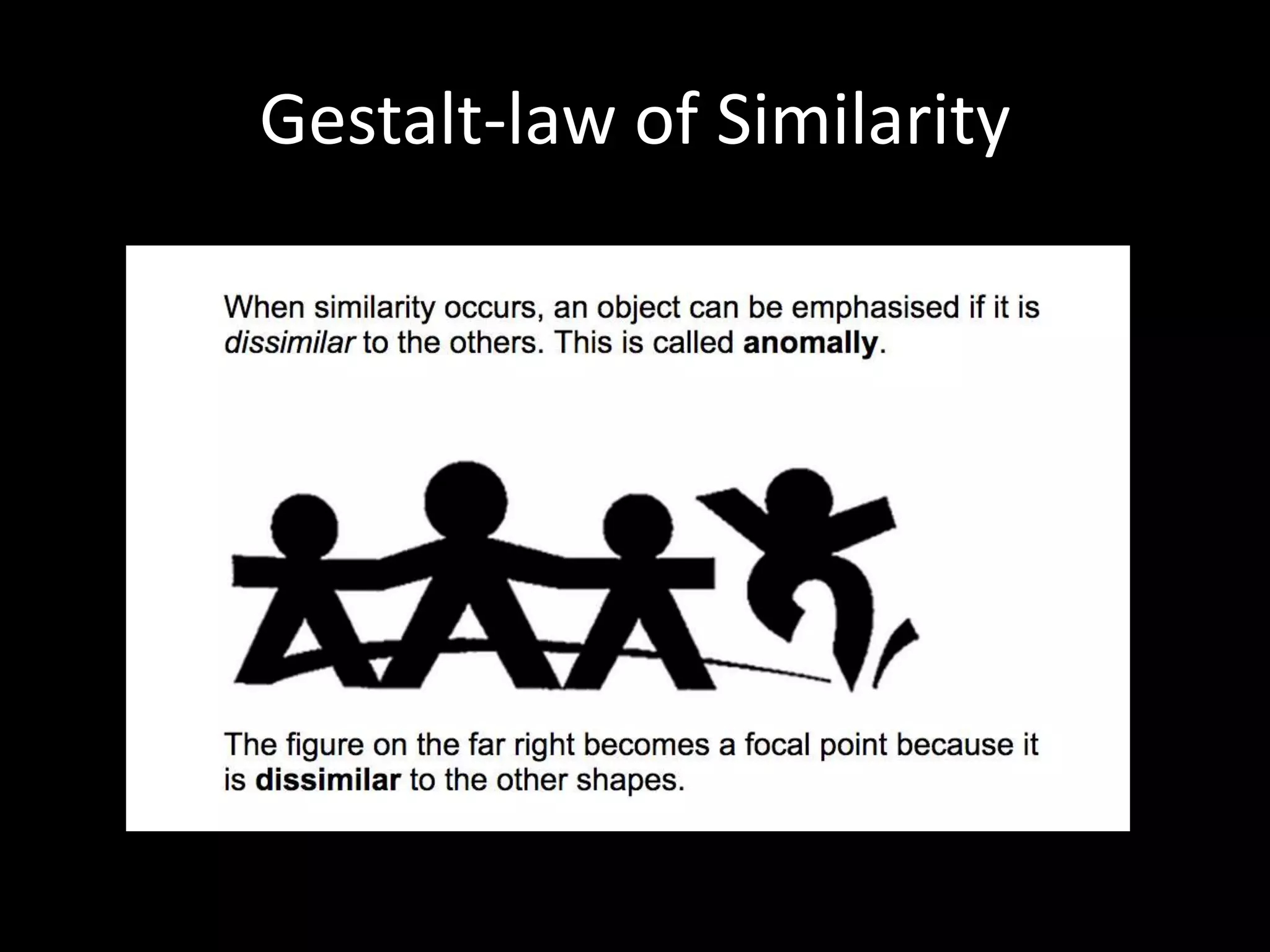 Gestalt-law of Similarity
 