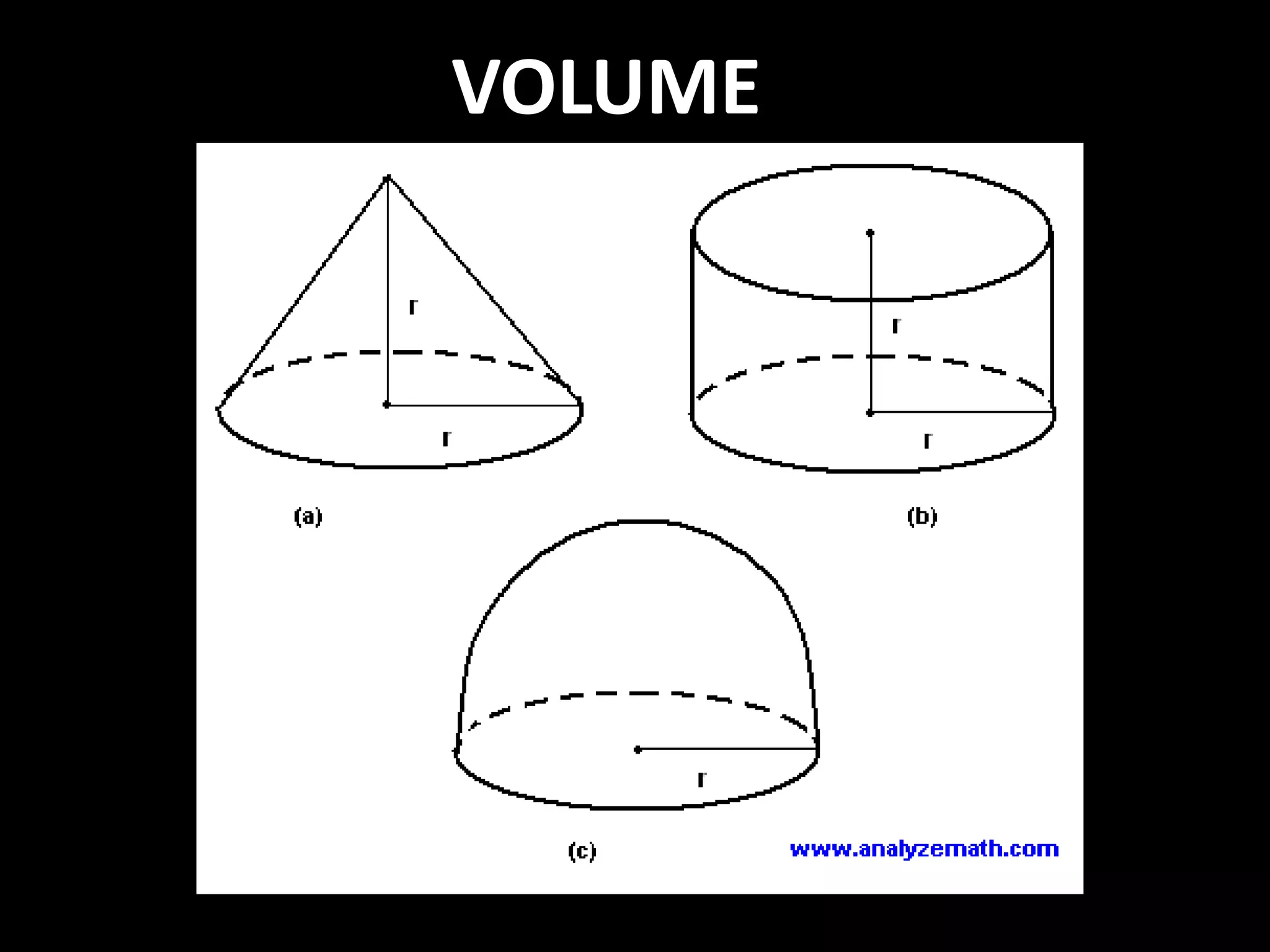VOLUME
 