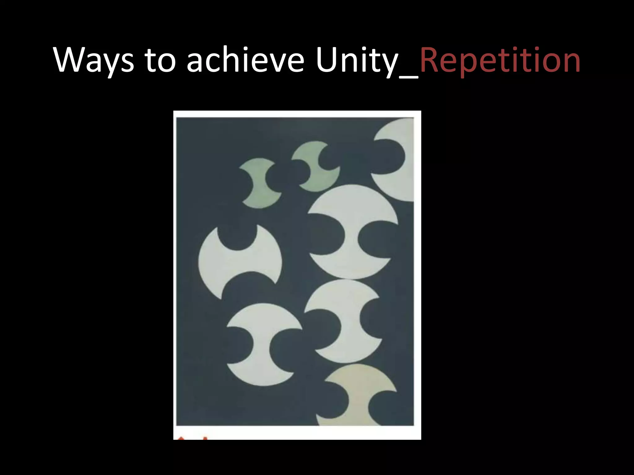 Ways to achieve Unity_Repetition
 