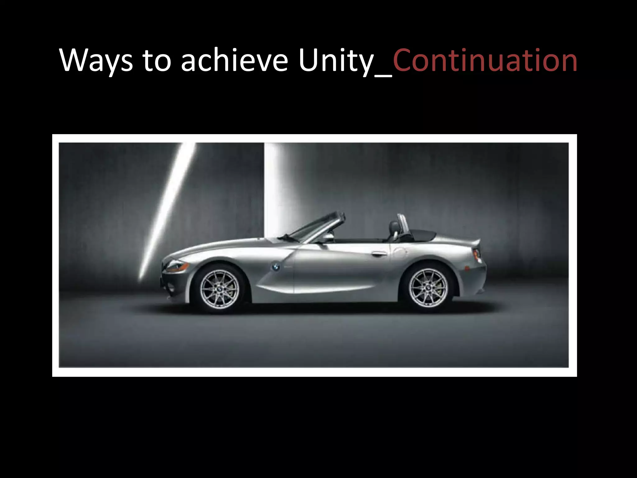 Ways to achieve Unity_Continuation
 
