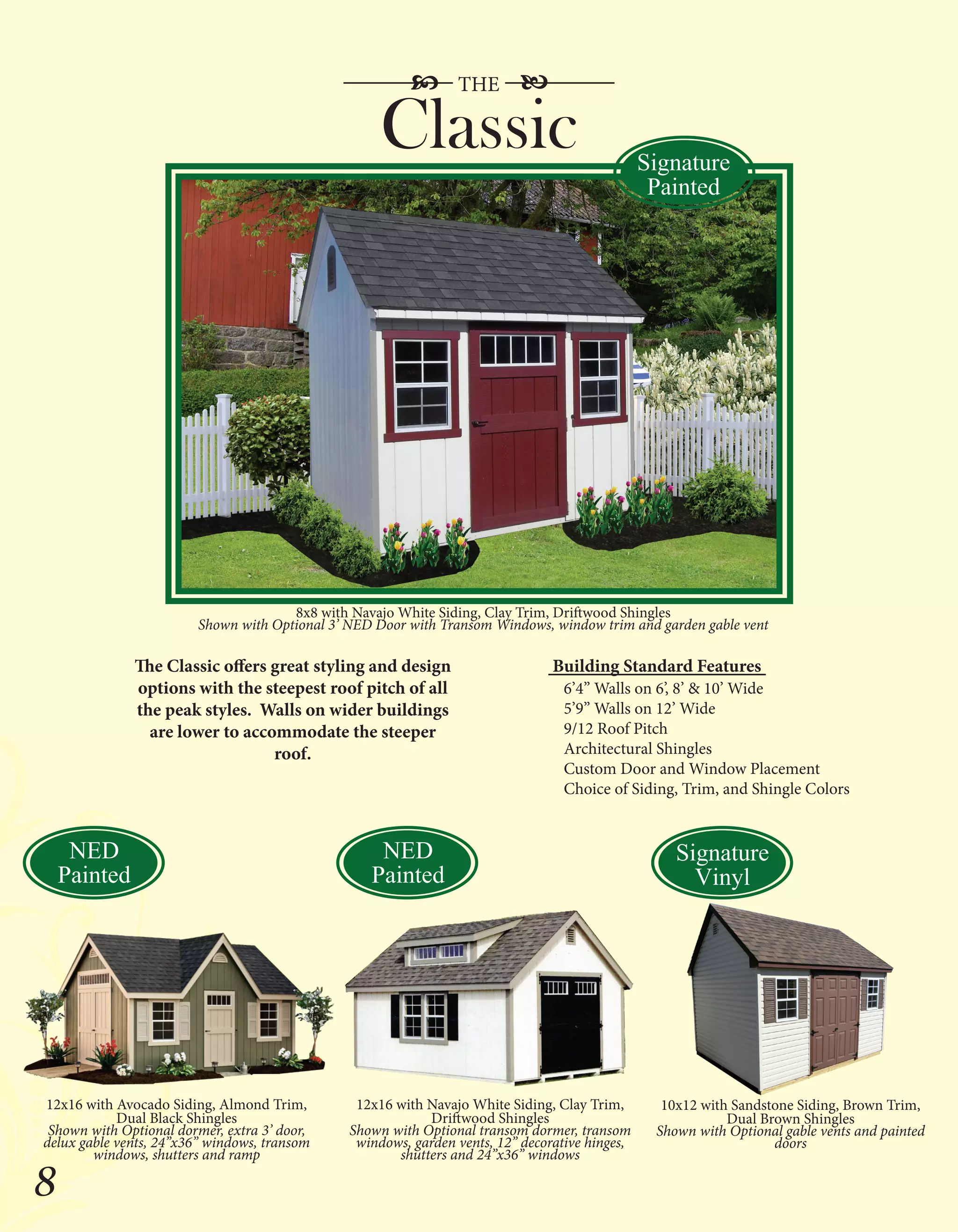 Green Acres Shed Catalog PDF