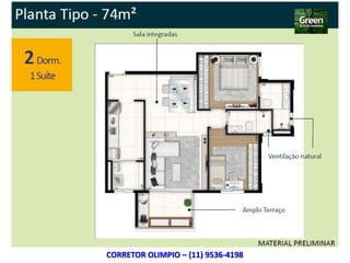 CORRETOR OLIMPIO – (11) 9536-4198
 