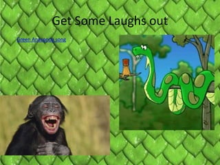 Get Some Laughs out
Green Anaconda song
 