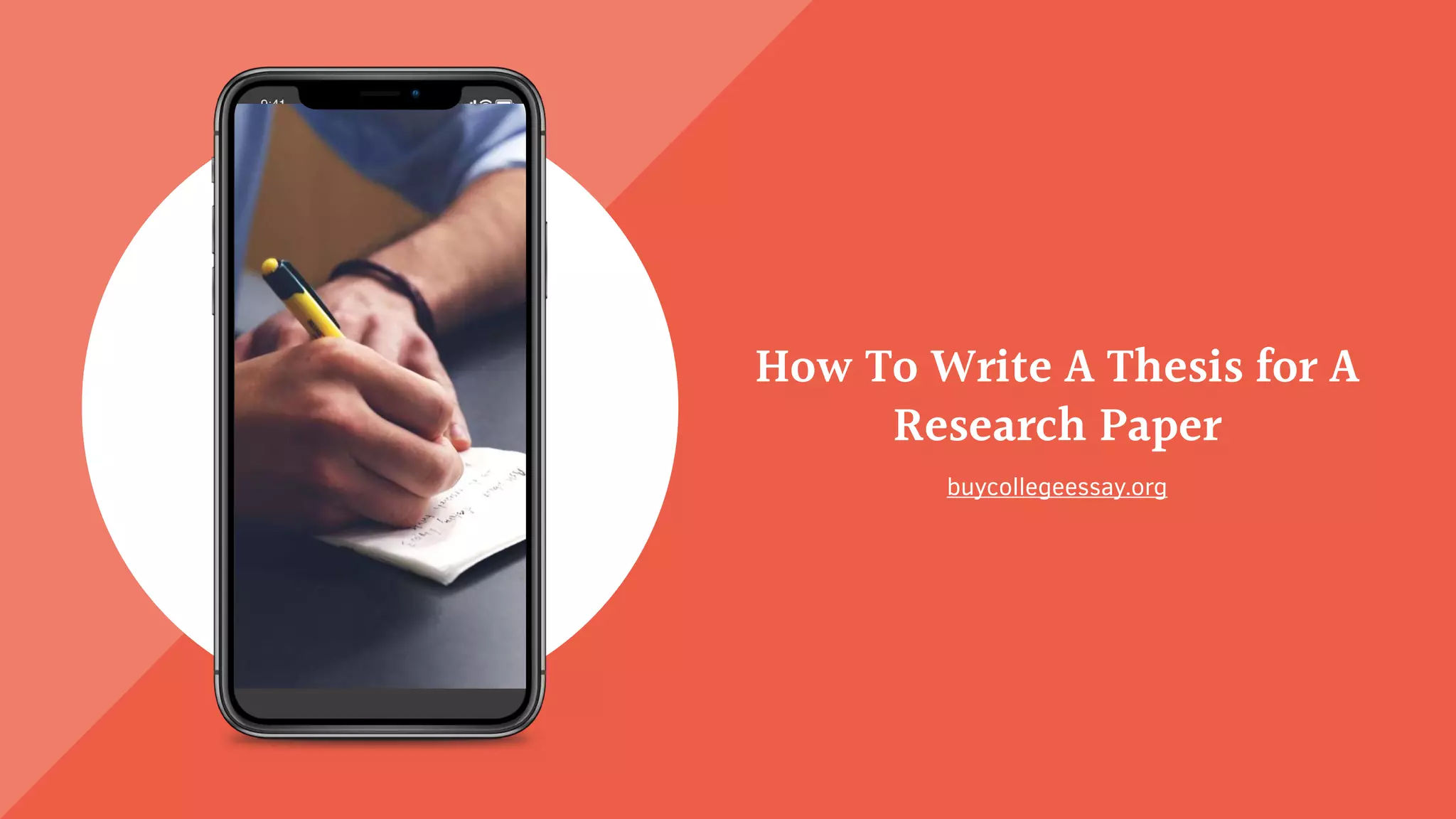 How To Write A Thesis for A
Research Paper
buycollegeessay.org
 