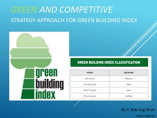 Green and Competitive - Strategy Approach for GBI | PDF
