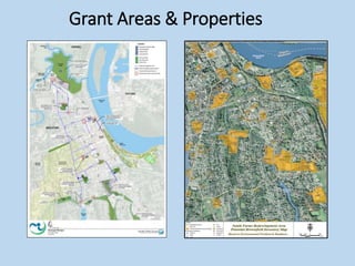 Grant Areas & Properties
 