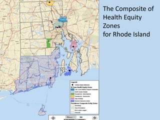 The Composite of
Health Equity
Zones
for Rhode Island
 