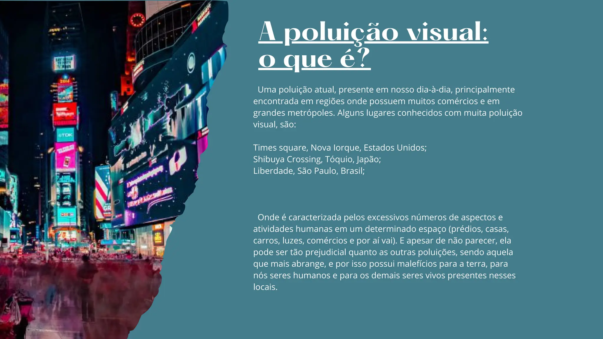 Poluição visual - trabalho | PDF