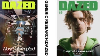 GENERICRESEARCH:DAZED
 