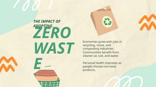 Green and Yellow Illustration Zero Waste Presentation.pptx