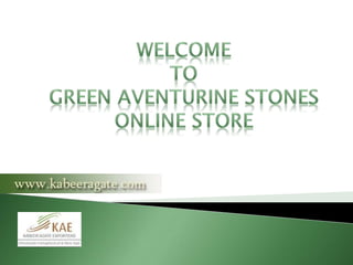 Green Aventurine Stone Meaning | Green Aventurine Stones