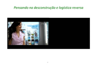 15
Pensando na desconstrução e logística reversa
 