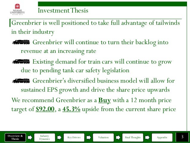 greenbrier companies crc stock pitch competition spring 2015 crc stock