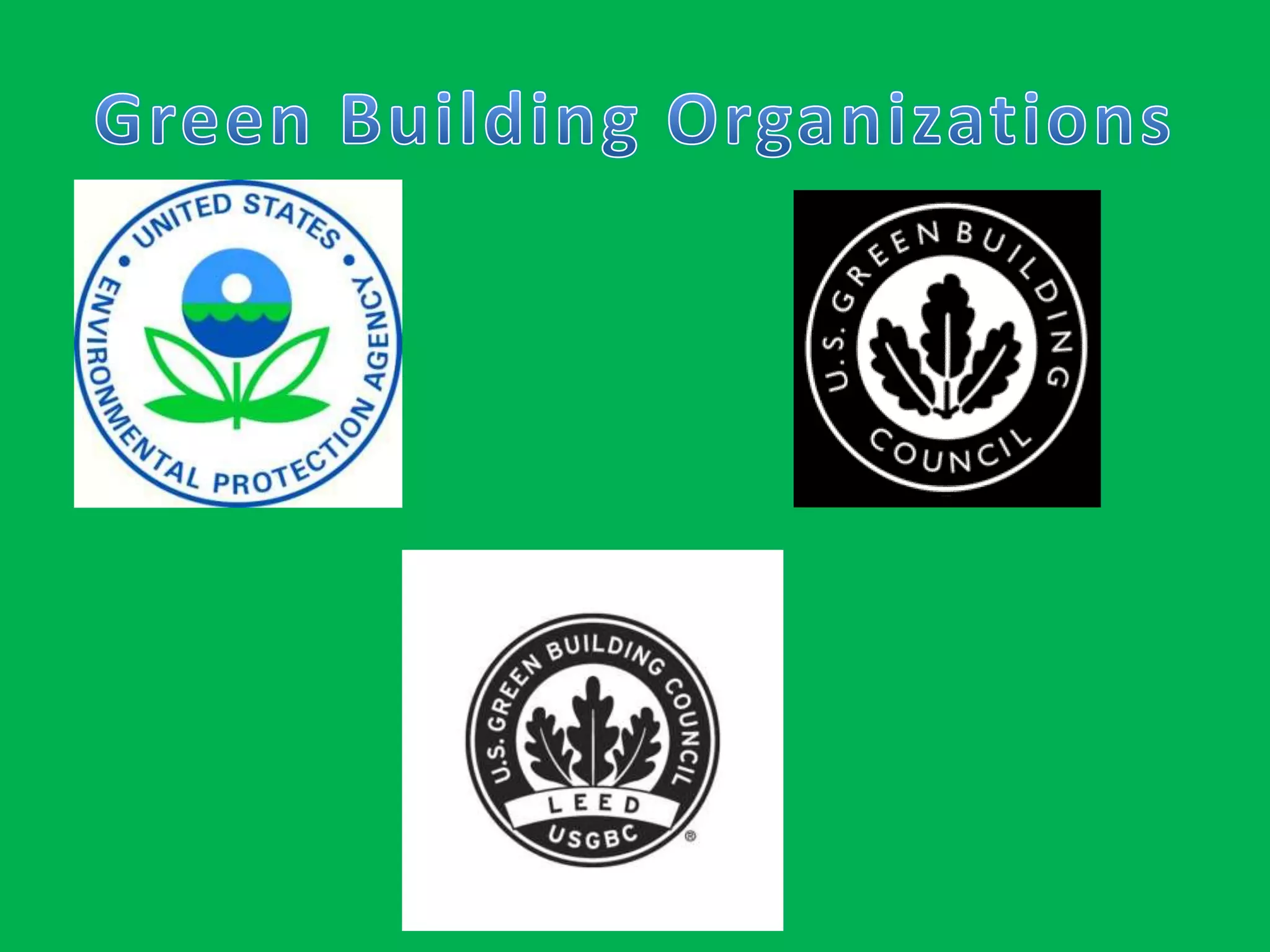 Green Building Organizations