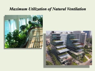 Maximum Utilization of Natural Ventilation
 