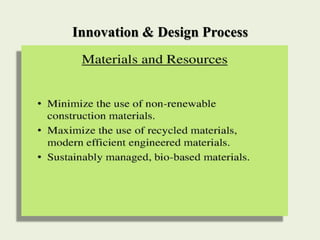 Innovation & Design Process
 