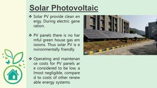 Green building Renewable energy Utilization | PPT