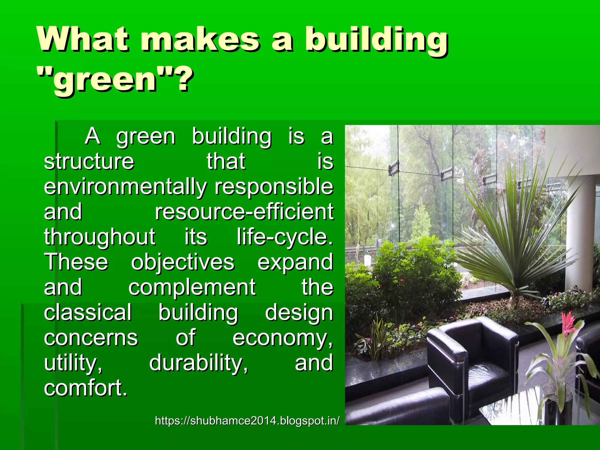 Green Building Construction | PPT