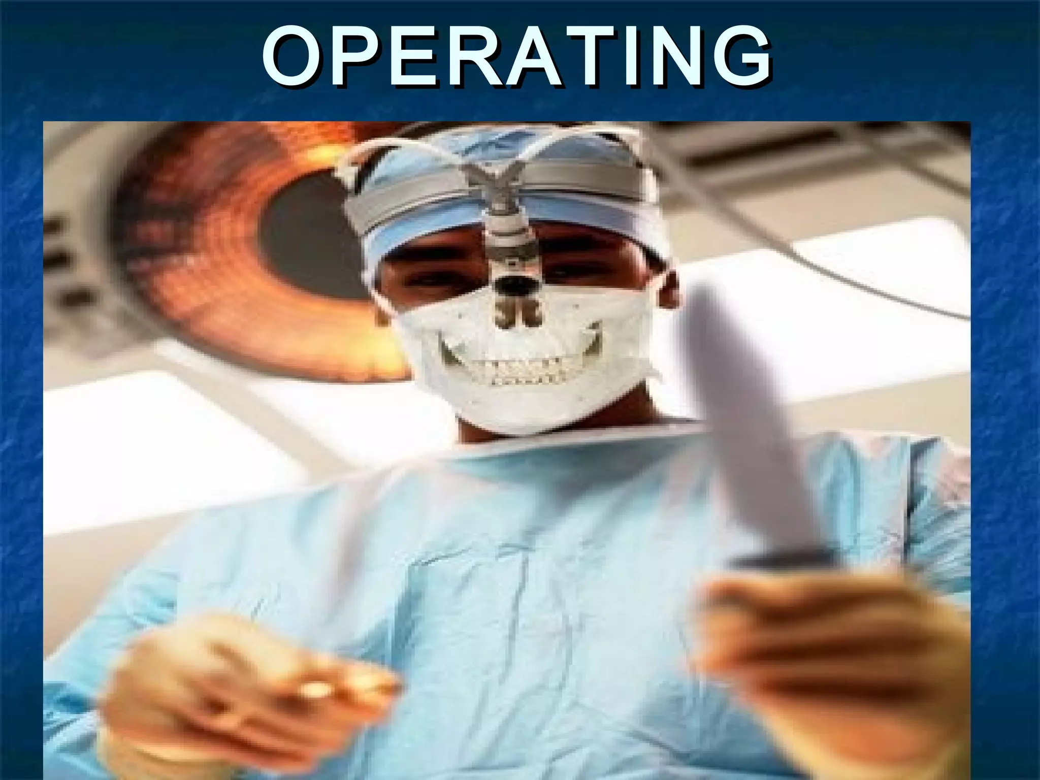 OPERATING