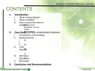 Green building assessment | PPT