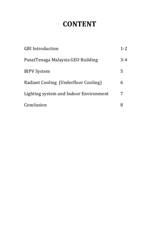 Green Building Index