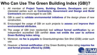 Green Building Index | PPTX
