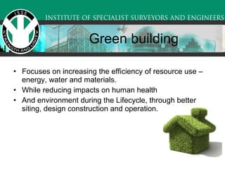 Green building materials | PPT