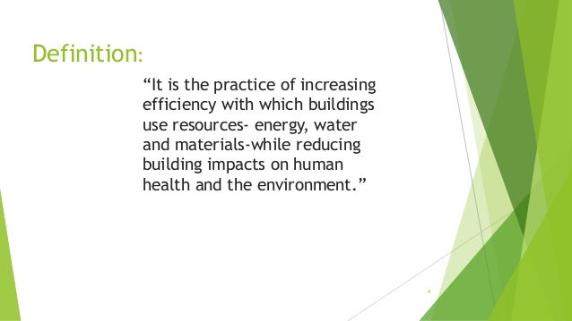 Green Building Materials