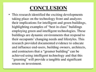 Green building ppt