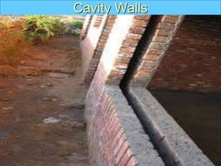 Cavity Walls
 
