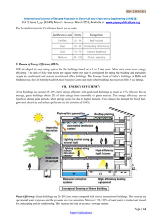 Green Buildings Overview and Analysis of Energy Efficient Building | PDF