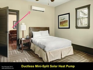 Guy Dauncey 2013
www.earthfuture.com

Ductless Mini-Split Solar Heat Pump

 