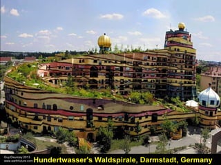 Guy Dauncey 2013
www.earthfuture.com

Hundertwasser's Waldspirale, Darmstadt, Germany

 