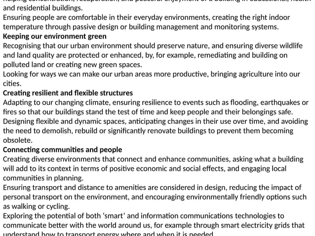 Green building techniques and case studies.pptx - Green Building Techniques List