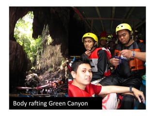 Body rafting Green Canyon