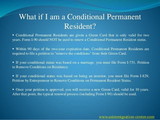 Green Card Renewal (Form I-90)