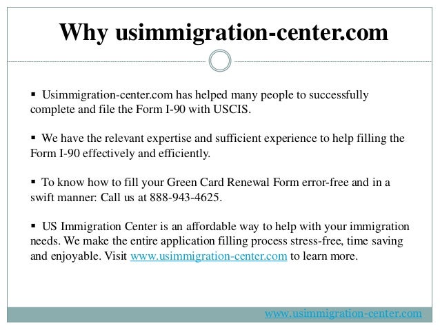 Green Card Replacement (Form I-90)