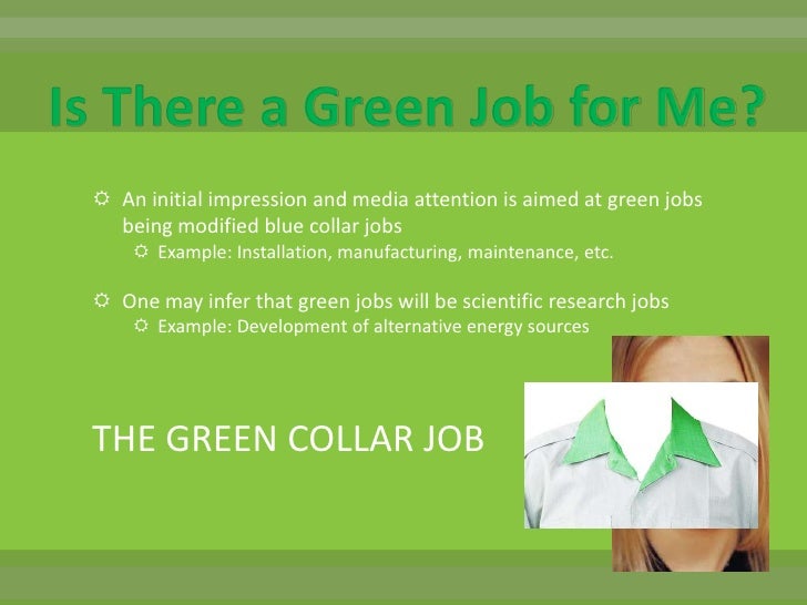 Green Careers... What are they?