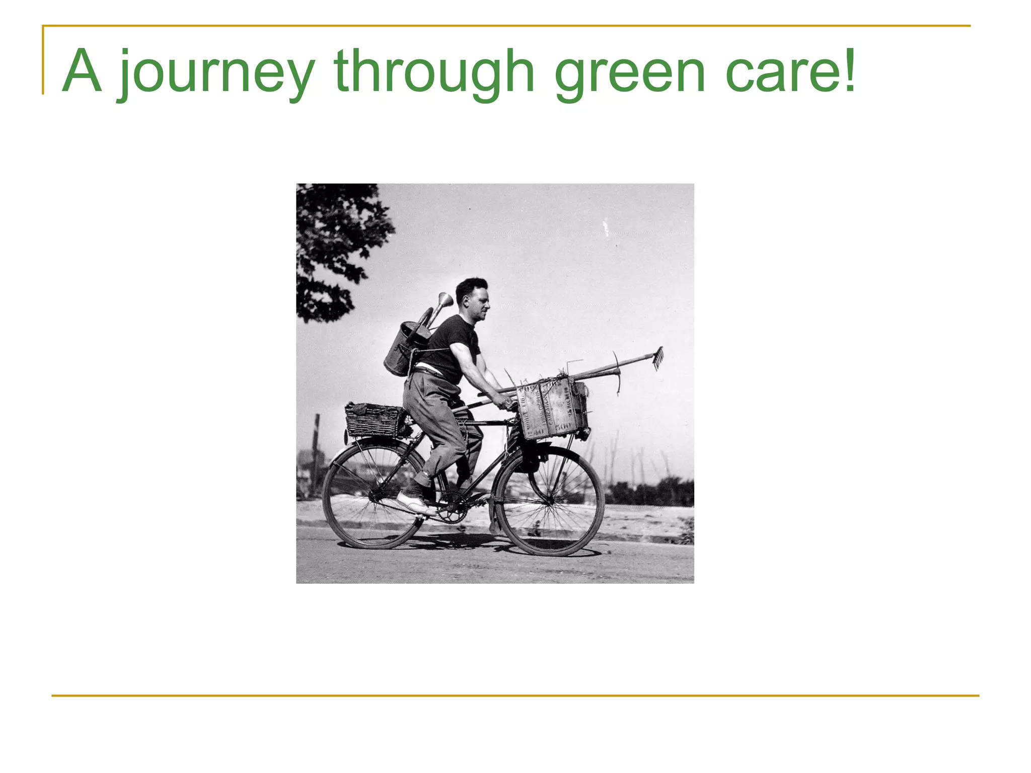 A journey through green care! 