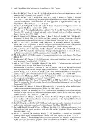 (Green chemistry and sustainable technology) an hui lu, sheng dai (eds ...