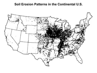 Soil Erosion Patterns in the Continental U.S. 