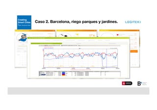 Caso 2. Barcelona, riego parques y jardines.
 