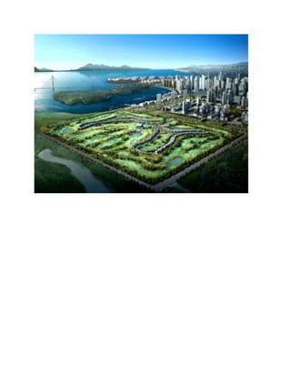 Green cities concept in urban design