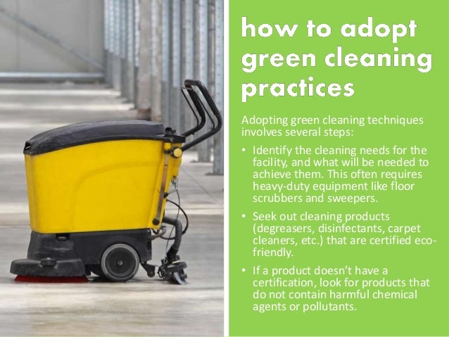 What are some green cleaning tips?